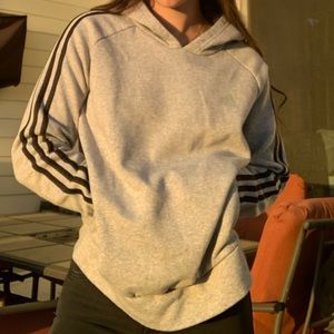 Grey Adidas Hoodie